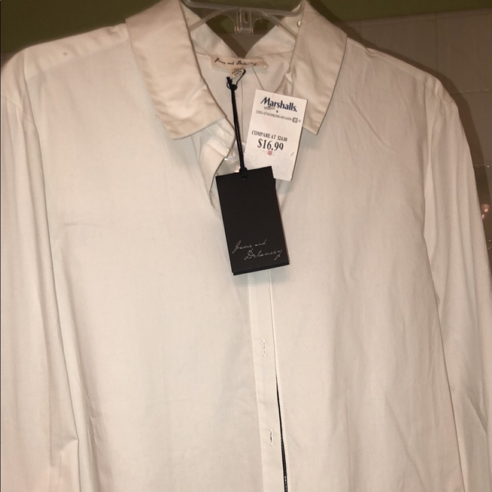 Button up work shirt